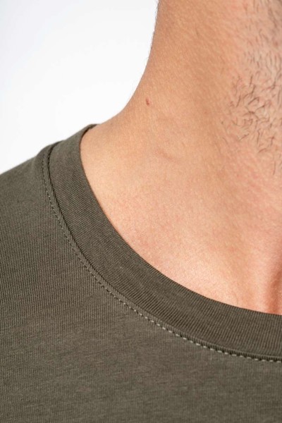 Majica kratkih rukava s okruglim izrezom - Bijela / 3XL