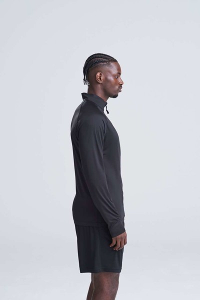 Lightweight Active 1/4 Zip - Jet Black / L