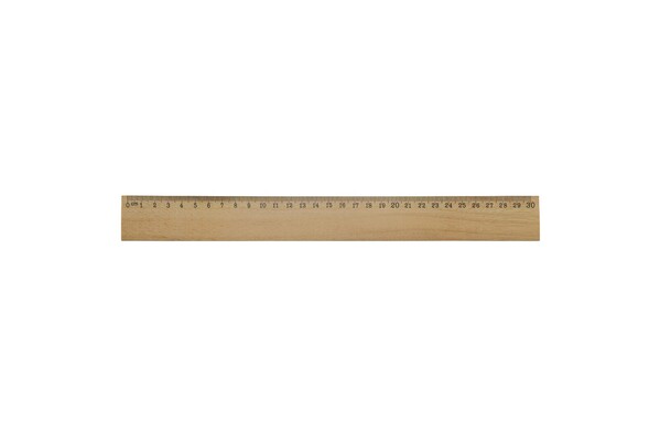 Ruler wood 30cm