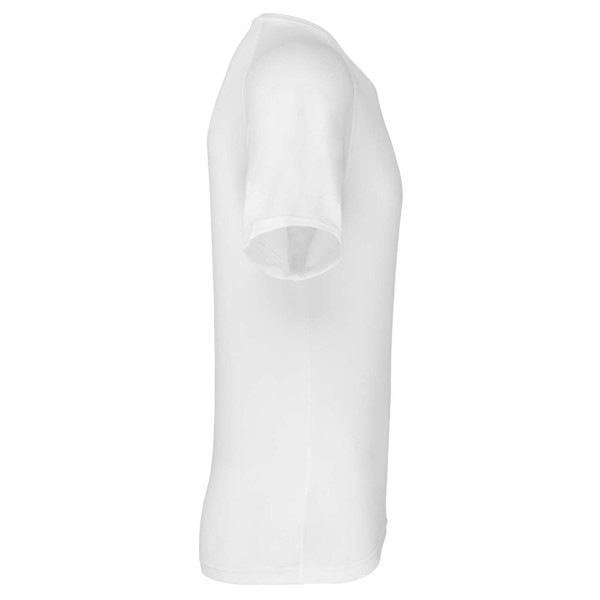 Men's Short-Sleeved Sports T-Shirt - White / 2XL