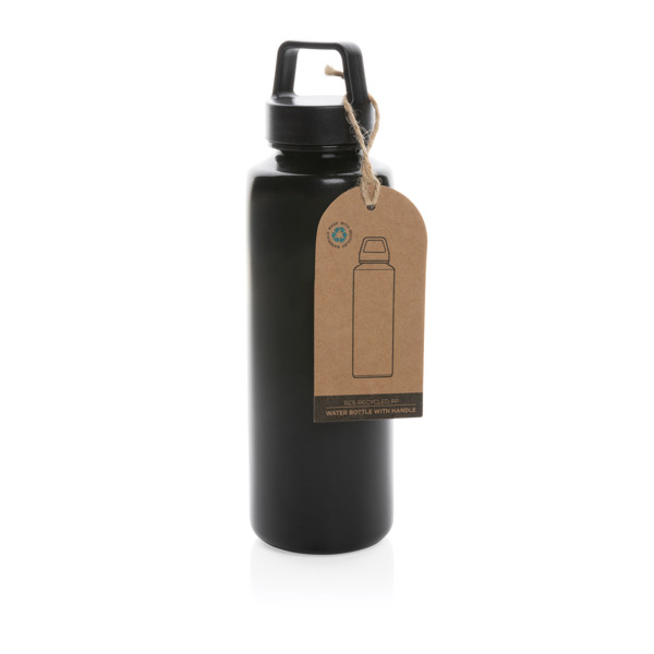 Xd Collection reciklirana PP plastenka, 500 ml - Črna