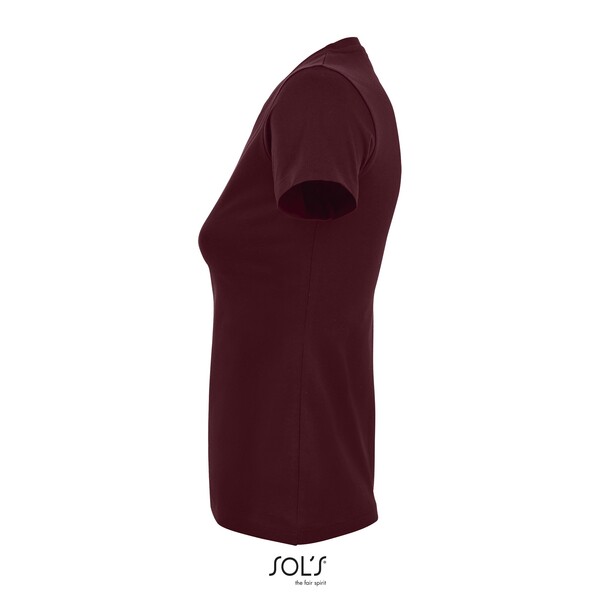 IMPERIAL WOMEN T-shirt 190g - BurgundyL