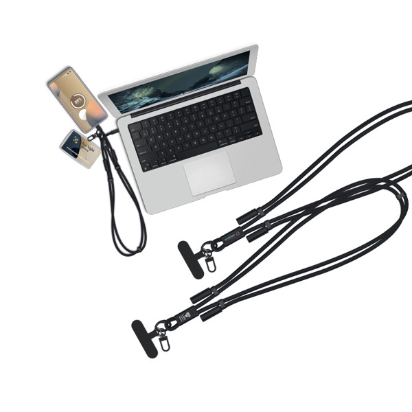 CÂBLE DE CHARGE LANYARD LONGUEUR RÉGLABLE POUR TÉLÉPHONE
