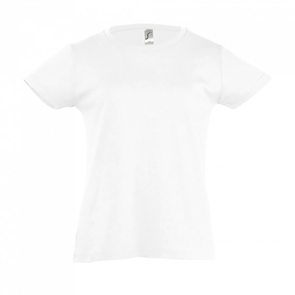 Sol's Cherry - Girls' T-Shirt - White / 8A