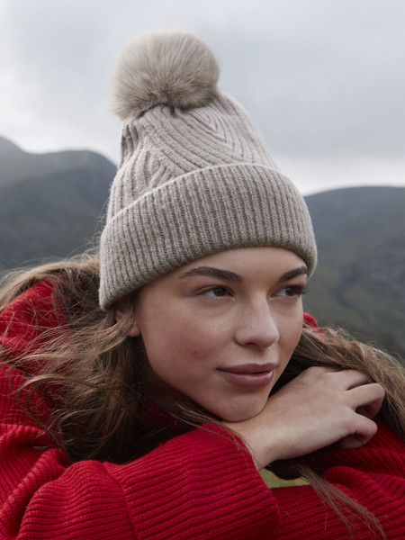 Snow Luxe Beanie - White