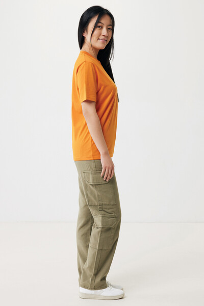 T-shirt léger en coton recyclé IQONIQ Sierra - Orange / M