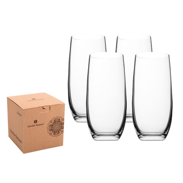KIRIBATI 4er Set Bohemia Crystal Gläser