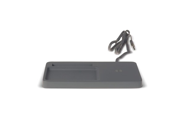 Limestone Desk organizer with wireless charger 5W