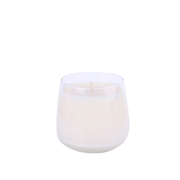 Steklena sveča občutljiva, 320 g, Ø79 mm - Prozorno