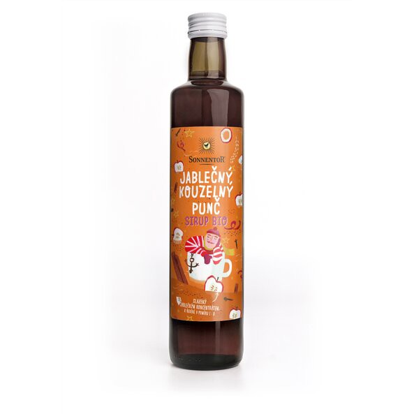 Jablčný čarovný punč, ovocný koncentrát, 500 ml