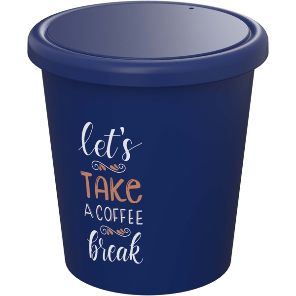 Gobelet Americano® Piccolo de 100 ml avec couvercle - Bleu