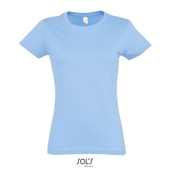 IMPERIAL WOMEN T-shirt 190g - Azul CelesteL