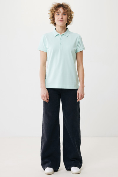 Iqoniq Yosemite women recycled cotton pique polo - Crushed Mint / L