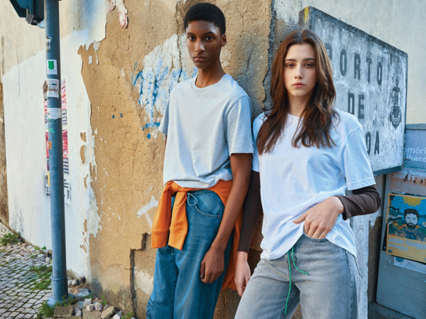 IQONIQ Kakadu relaxed T-Shirt aus recycelter Baumwolle - Recycled White / XXXL