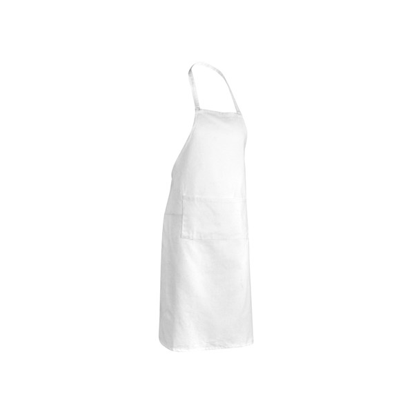 Aware apron recycled cotton 180g - White