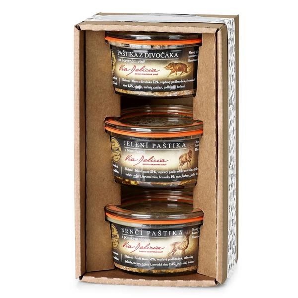 PATTE TRIPLE I. Pate gift set