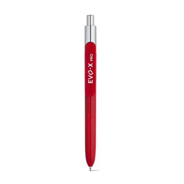 KIWU CHROME. Ball pen in ABS - Red