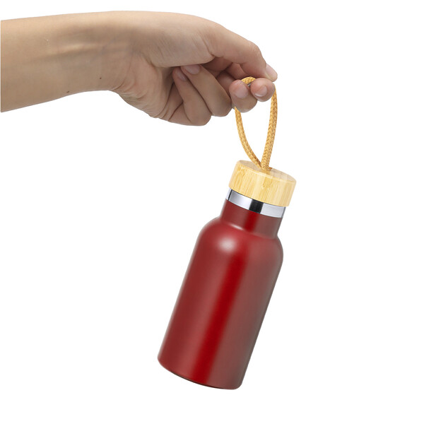 Insulated Bottle Flazer - Silver