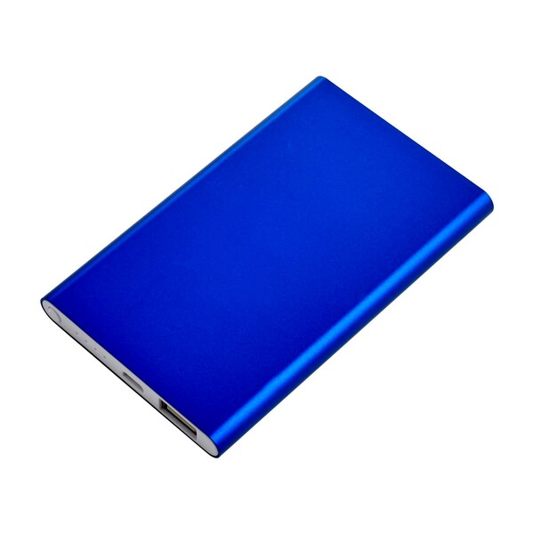 Powerbank Ezra | 4 000 mAh - bleu cobalt / M
