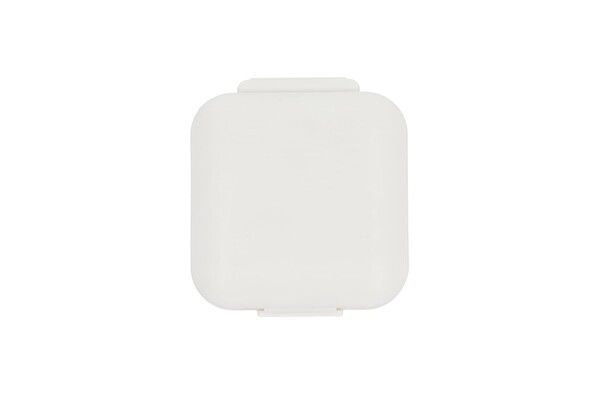 Compact Pill Box - White