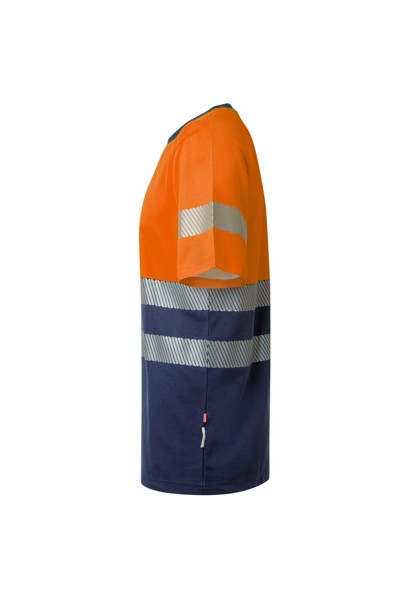 T-SHIRT ALGODÃO BICOLOR MC RS