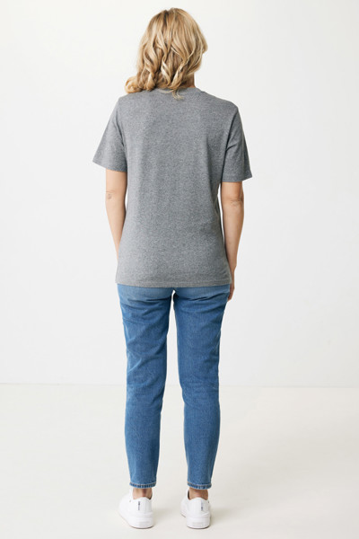 T-shirt léger en coton recyclé IQONIQ Sierra - Light Heather Anthracite / S