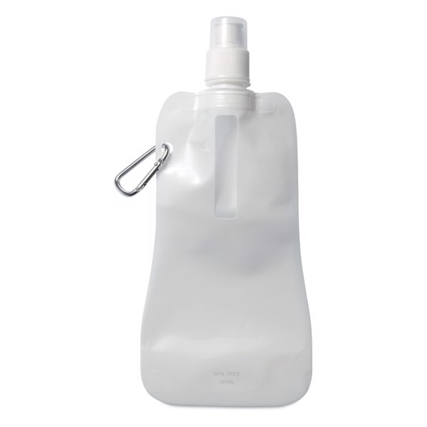 Foldable water bottle Gates - White
