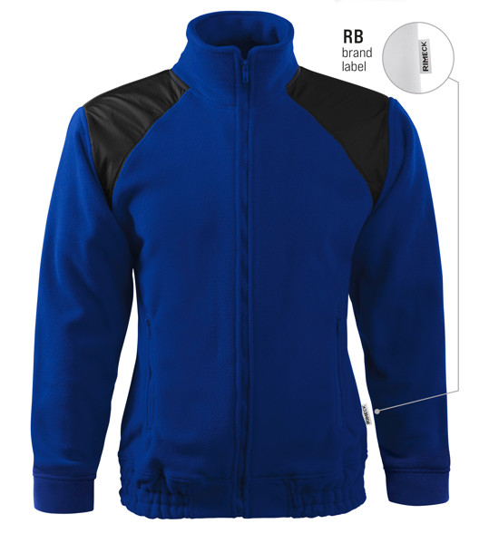 Fleece Unisex Rimeck® Jacket Hi-Q - Královská Modrá / 2XL