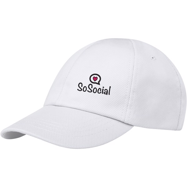 Casquette Cerus 6 panneaux cool fit - Blanc