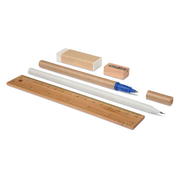 Set escritório bolsa algodão Ecoset