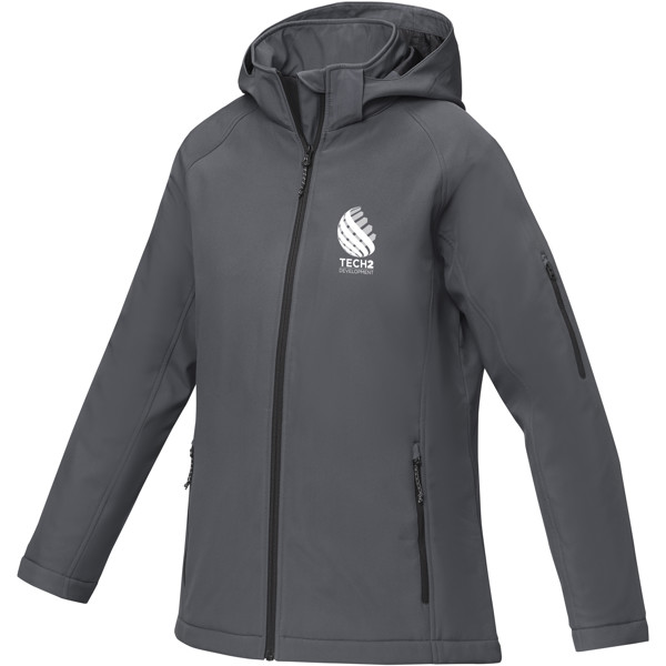 Veste softshell Notus matelassée pour femme - Gris storm / M