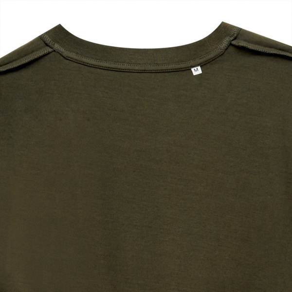 Tričko IQONIQ Bryce z recykl. bavlny - Khaki / M