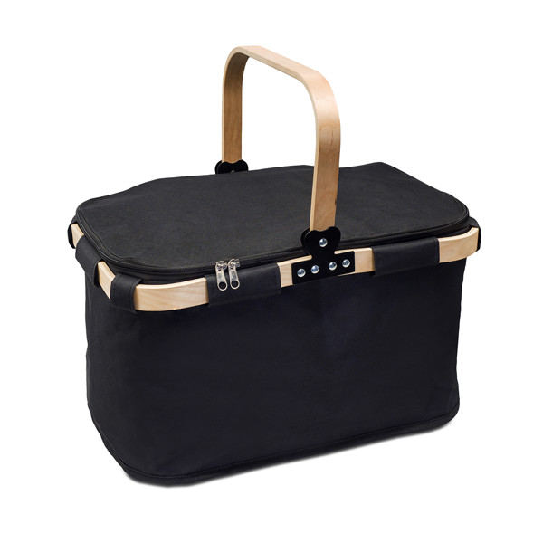 Woody thermal shopping basket