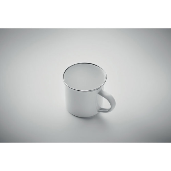 Enamel sublimation mug 200ml Plateado S