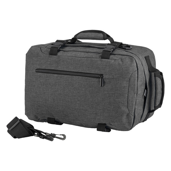 900D Melange Polyester Pc (15") σακίδιο πλάτης/τσάντα. - Grey