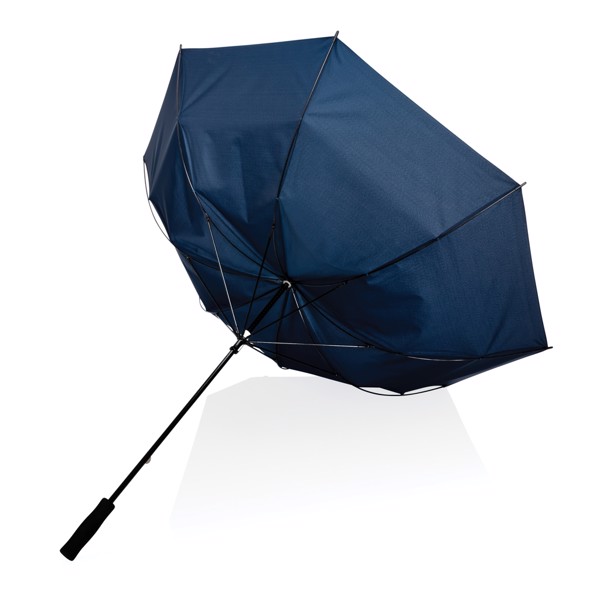 Parapluie tempête 30" en rPET 190T Impact AWARE™ - Bleu Marine
