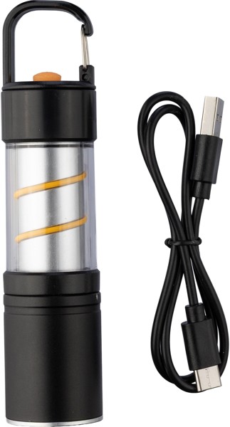 Lanterna COB em alumínio Vela