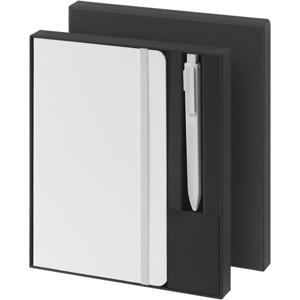 Conjunto de presente com caderno e caneta Moleskine - Branco