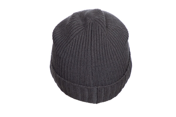 9086 Ribknitted Hat STONE GREY ONE SIZE