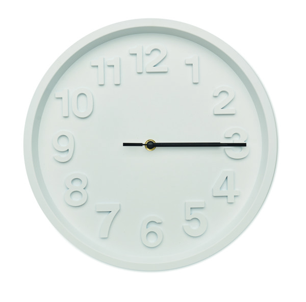 Wall clock in PP Muro - White