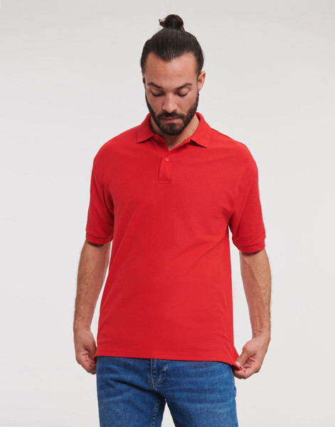 Men's Classic Polycotton Polo - White / L