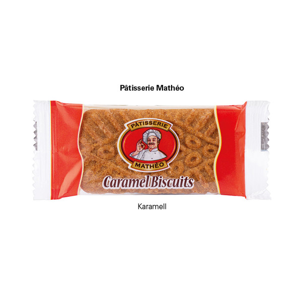 Promotion Card Midi, Pâtisserie Mathéo caramell biscuit