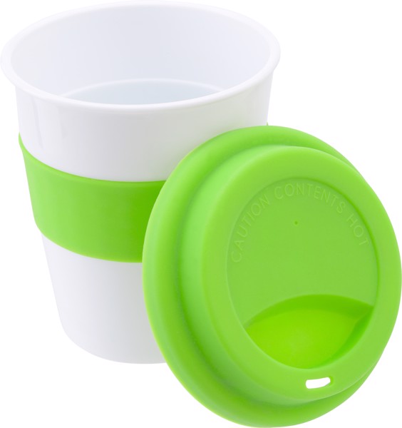 PP plastic drinking mug - Orange