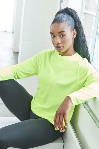 Women's Long Sleeve Cool T - Sapphire Blue / M