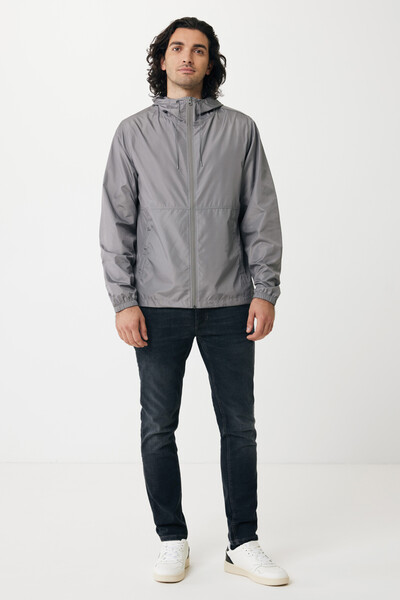 Veste légère en polyester recyclé IQONIQ Logan - Gris Argent / XXXL
