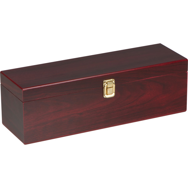 GRAHAM Cutie de vin din lemn pentru 1 sticlă - Brown