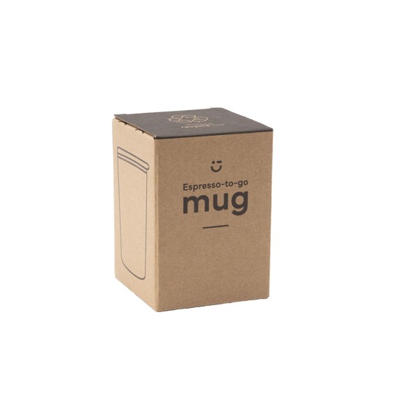 Espresso-to-Go Mug RCS Recycled Steel 170 ml - argenté