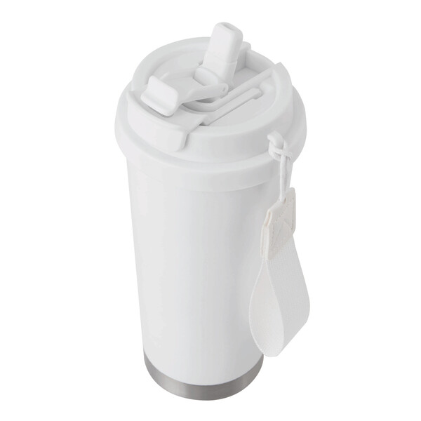Vacuum Insulated Travel Mug Mug2go - White