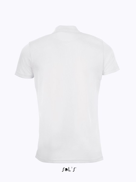 Sol's Performer Men - Sports Polo Shirt - White / M