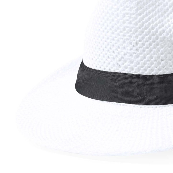Ruban Chapeau Hicoband - Blanc